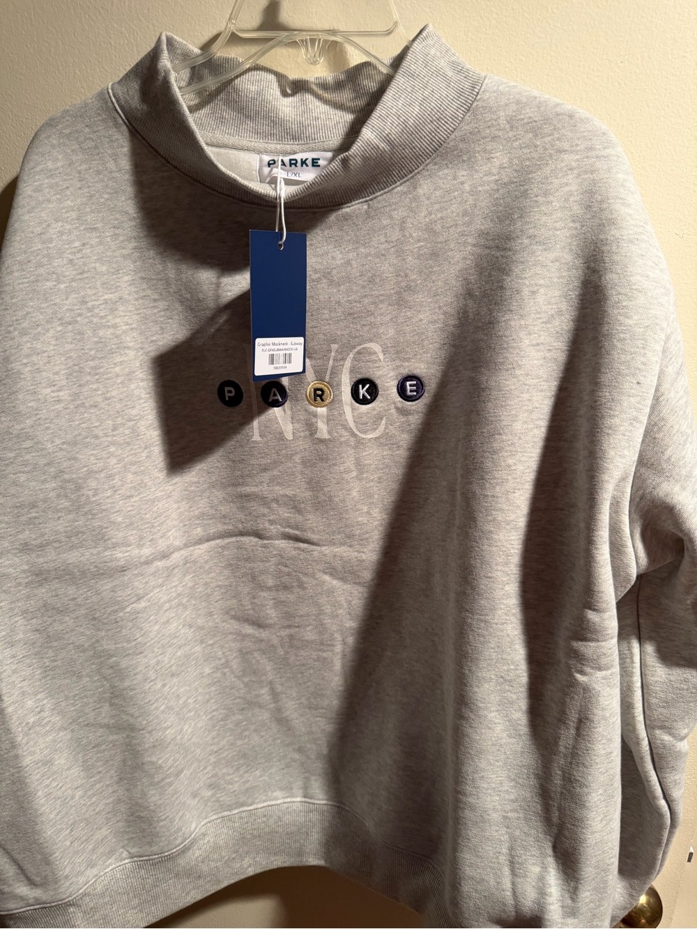 NYC 2026 Parke Popup Subway Mockneck